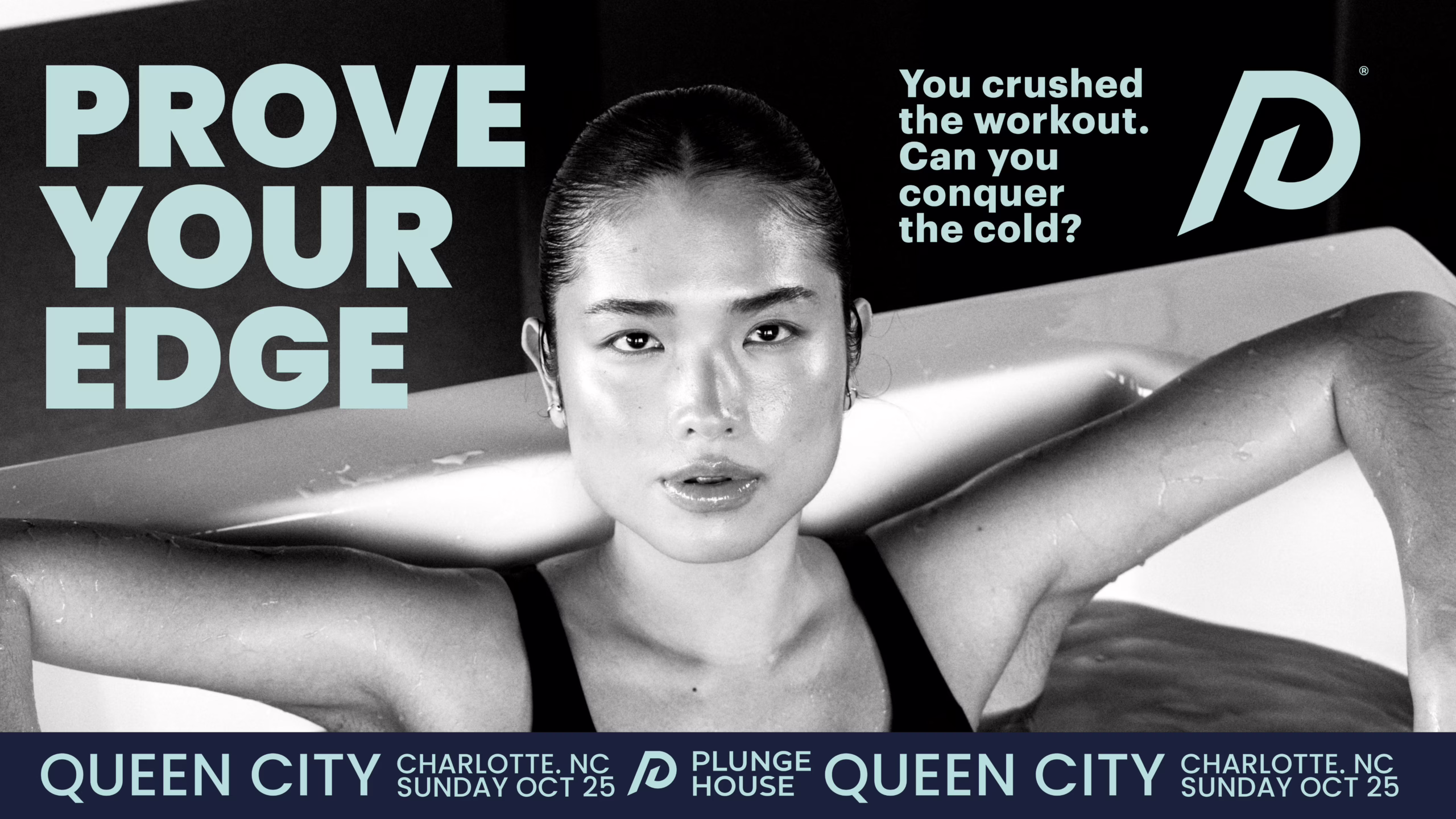 Plunge House Cold Challenge brand activation design