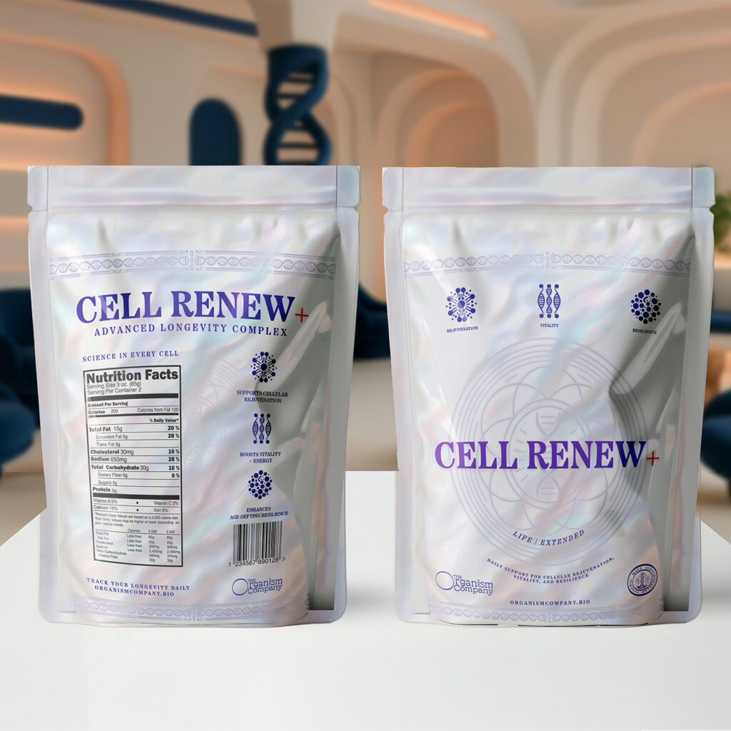 brand systems designer consumer biotech rebrand packaging