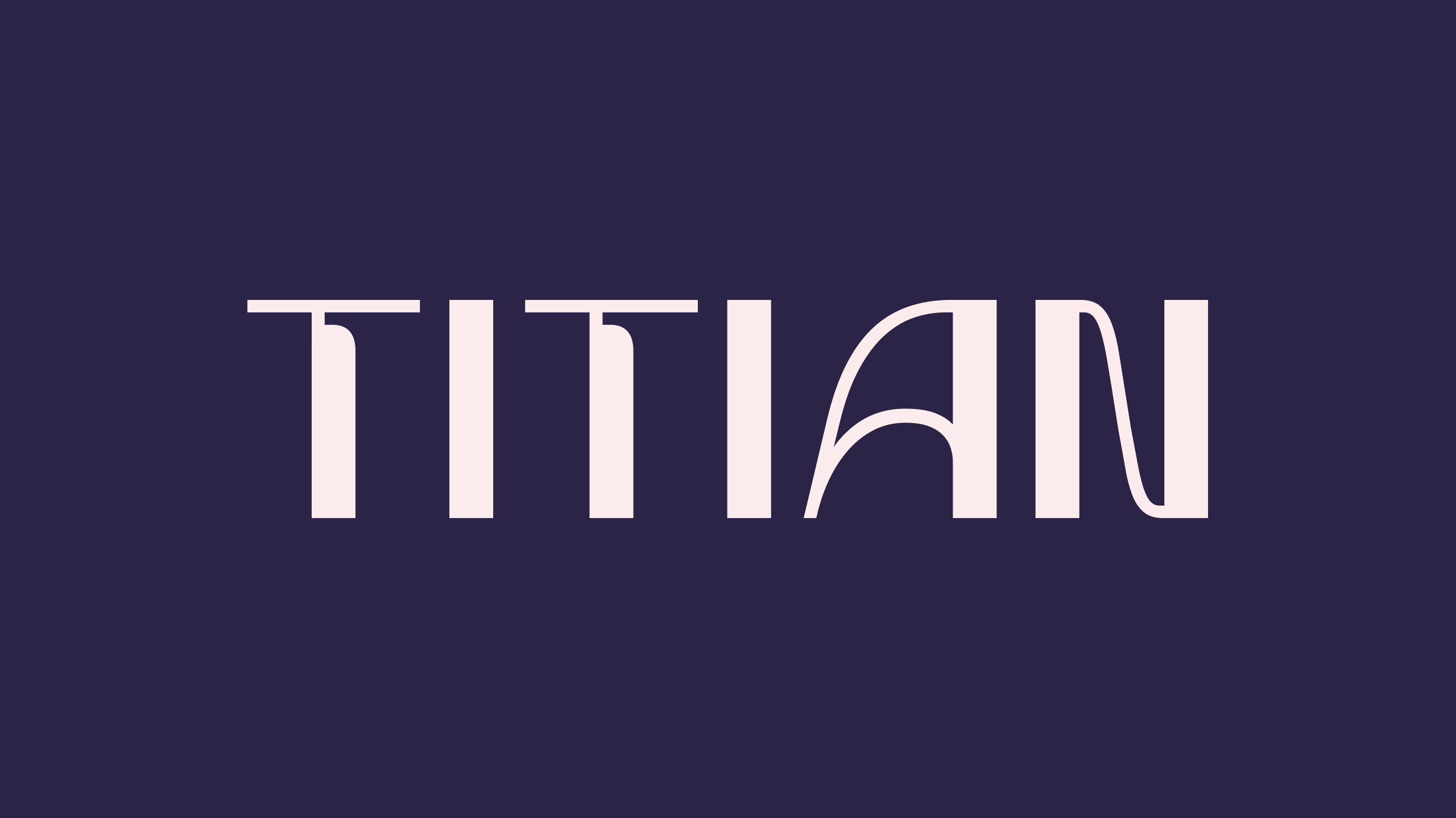 Titian logo Titian_logo Titian — Luxury Space Cruise Brand Identity for Mars Travel