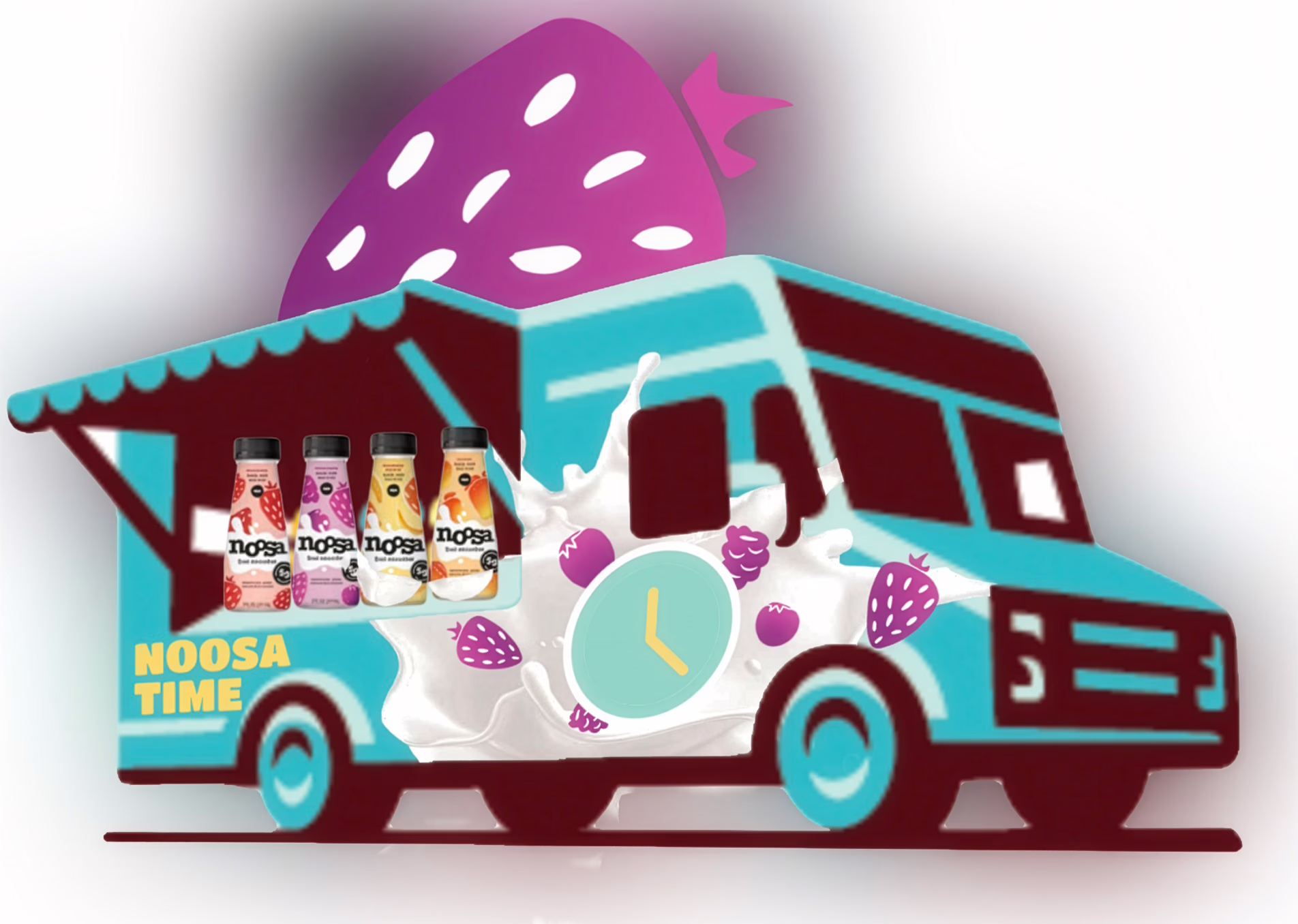 Noosa Fruit Smoothie food truck experiential campaign concept